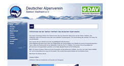 Desktop Screenshot of dav-weilheim.de